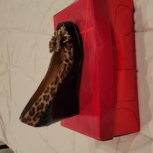 Leopard print shoes